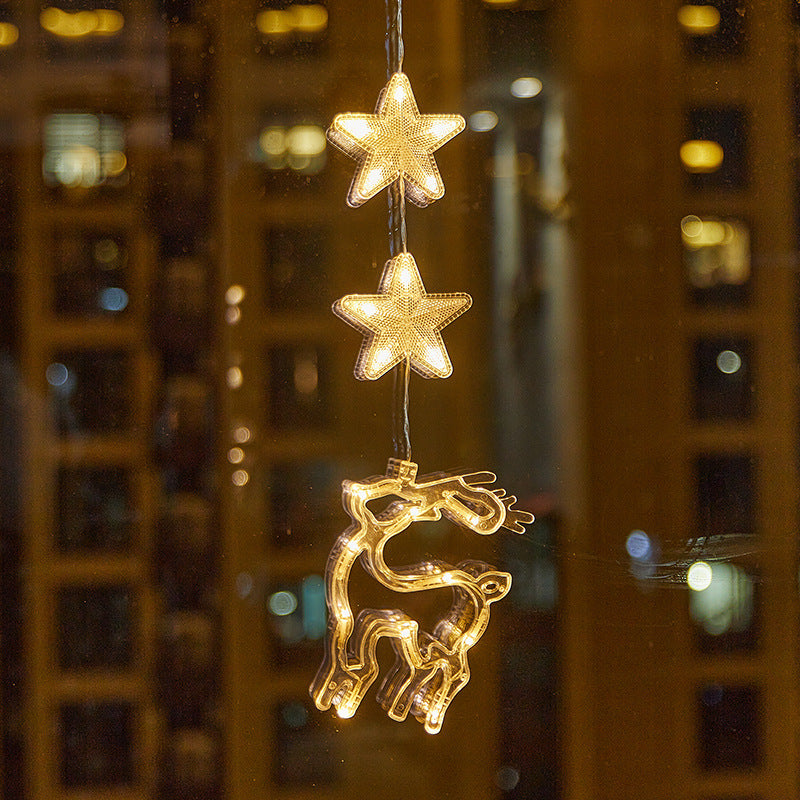 🎄 Christmas Suction-Cup LED Window Light