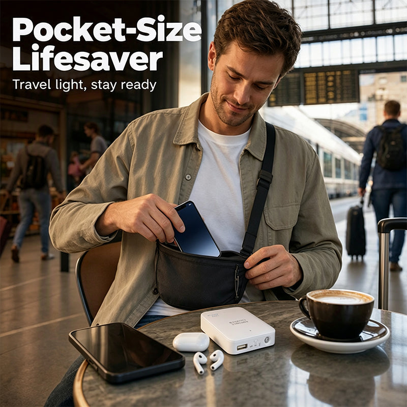 🔋 AA-Battery Emergency Power Bank