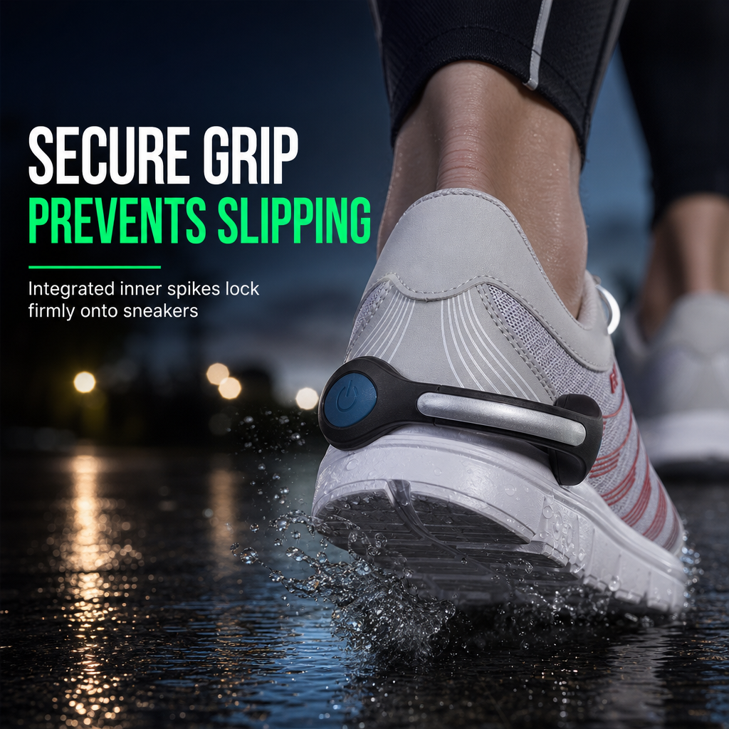 LED Shoe Clip Lights – 2-Piece Set for Evening Walks & Runs