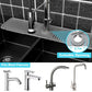 💧 Quick-Dry Silicone Faucet Mat for Kitchen Sink