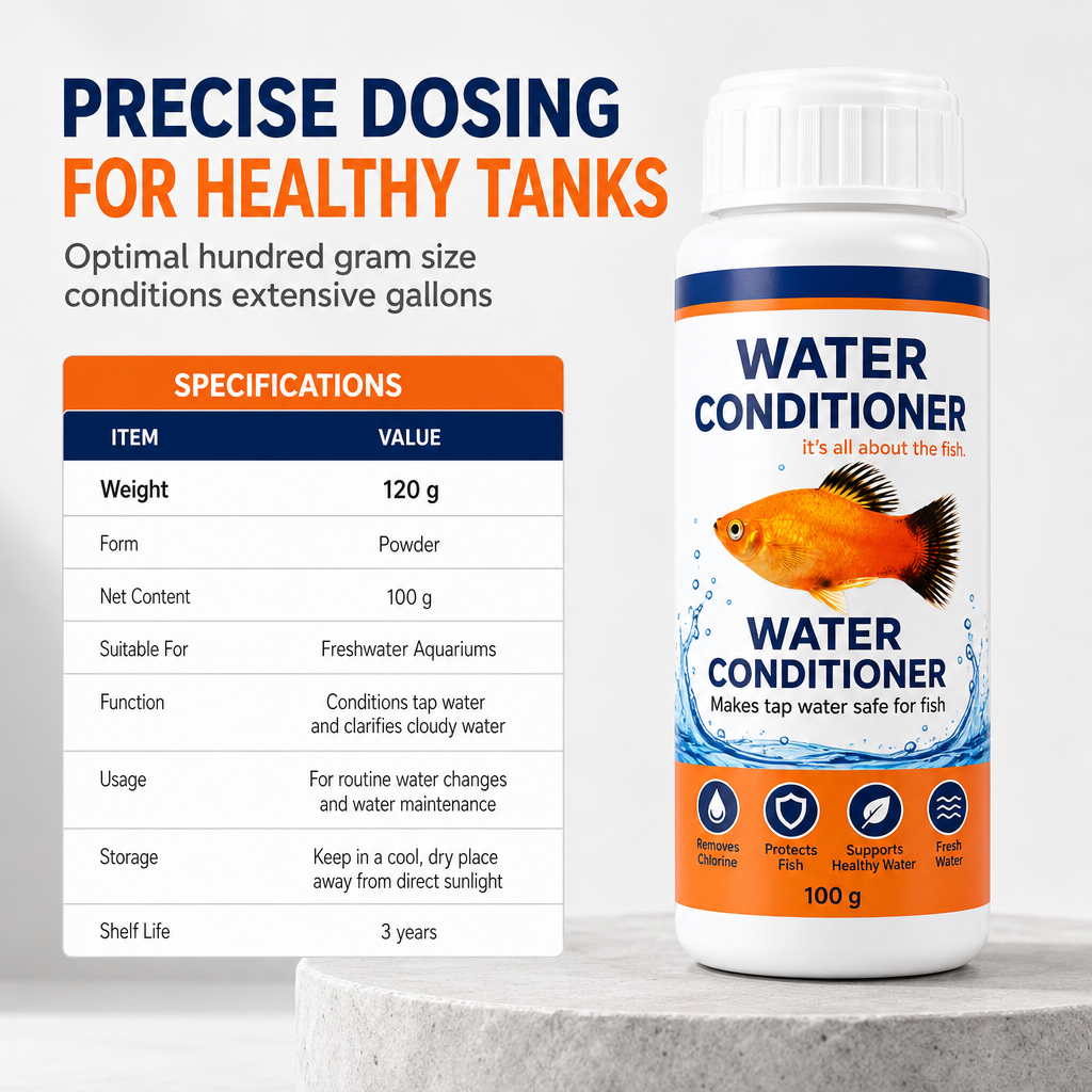🐠 Freshwater Aquarium Water Clarifying Powder