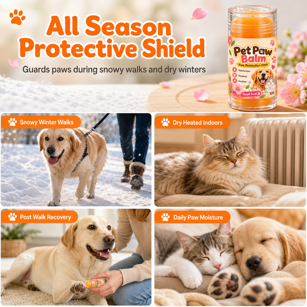 🐾 Twist-Up Paw Balm Stick for Dogs & Cats