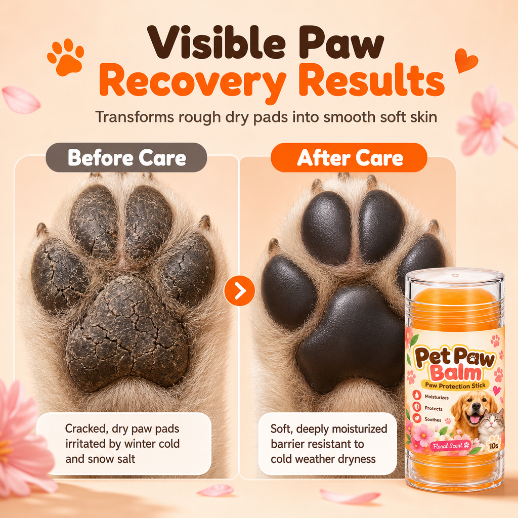 🐾 Twist-Up Paw Balm Stick for Dogs & Cats
