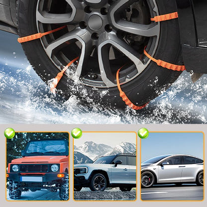 🔥2026 New Year Save 50% Off 🔥⛓️Universal Reusable Anti-skid Nylon Tire Chains❄️