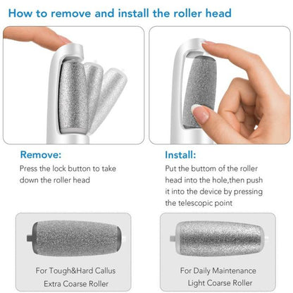🥳2026 HOT SALE🥳💞50K+ SOLD!💥🎁✨ 50% OFF! Electric Feet Callus Remover – 360° roller, 3 speeds. Safe for dry & wet use. USB rechargeable, 100 mins runtime. Baby‑soft feet at home. 🦶💨