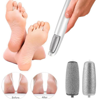 🥳2026 HOT SALE🥳💞50K+ SOLD!💥🎁✨ 50% OFF! Electric Feet Callus Remover – 360° roller, 3 speeds. Safe for dry & wet use. USB rechargeable, 100 mins runtime. Baby‑soft feet at home. 🦶💨