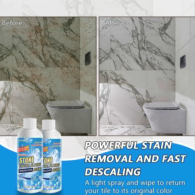 BUY 3 GET 2 FREE -😍Stone Stain Remover Cleaner - Effective Removal of Oxidation, Rust, Stains🔥🔥
