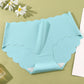 Women's seamless one piece ice silk underwear