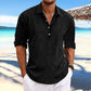 Men's  Summer Shirt Linen Shirt