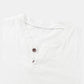 Men's Henley Shirt Tee Top Plain V