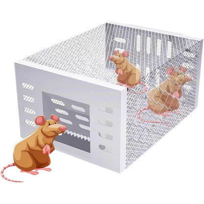 🎁Christmas 49% OFF⏳🎄Free Shipping🎁🎄🐭Automatic Continuous Cycle Mouse Trap