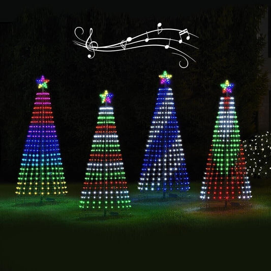 🔥BIG SALE SPECIAL 49% OFF🔥 MULTICOLOR LED ANIMATED OUTDOOR CHRISTMAS TREE LIGHTSHOW