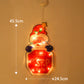 ⛄Christmas pre-sale🎄2023 Christmas Window Hanging Lights💡