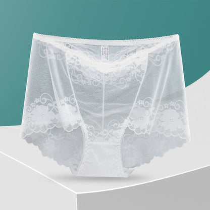 Ladies Breathable Lace Knickers(2pcs)