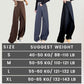 Women's Fashionable Irregular Patchwork Full-length Wide-leg Pants