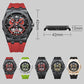 Men's Hollow-out Fashionable Waterproof Quartz Watch - Best Gift