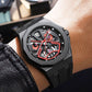 Men's Hollow-out Fashionable Waterproof Quartz Watch - Best Gift