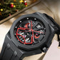 Men's Hollow-out Fashionable Waterproof Quartz Watch - Best Gift